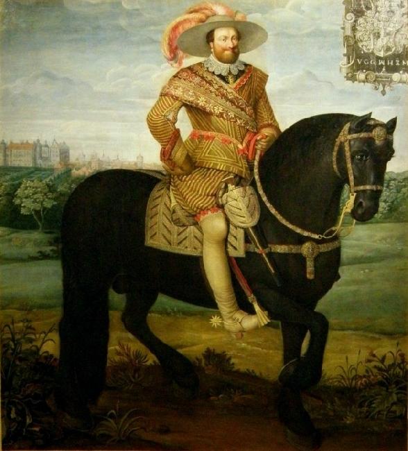 Daniel Orme Equestrian portrait of John Albert II